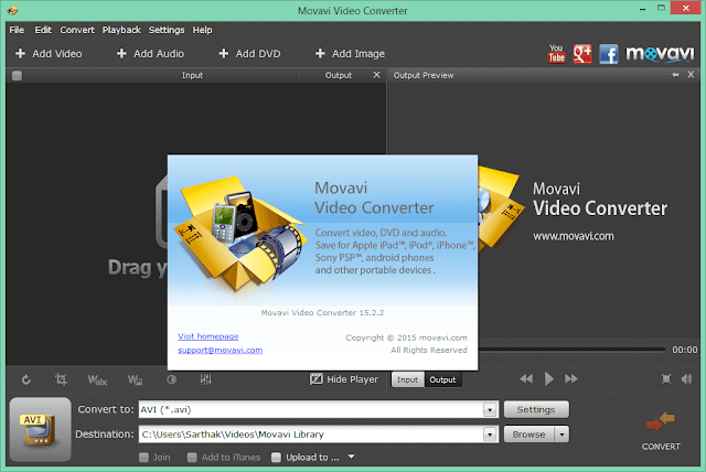 Movavi Video Converter 19.1.10 Premium Full Crack