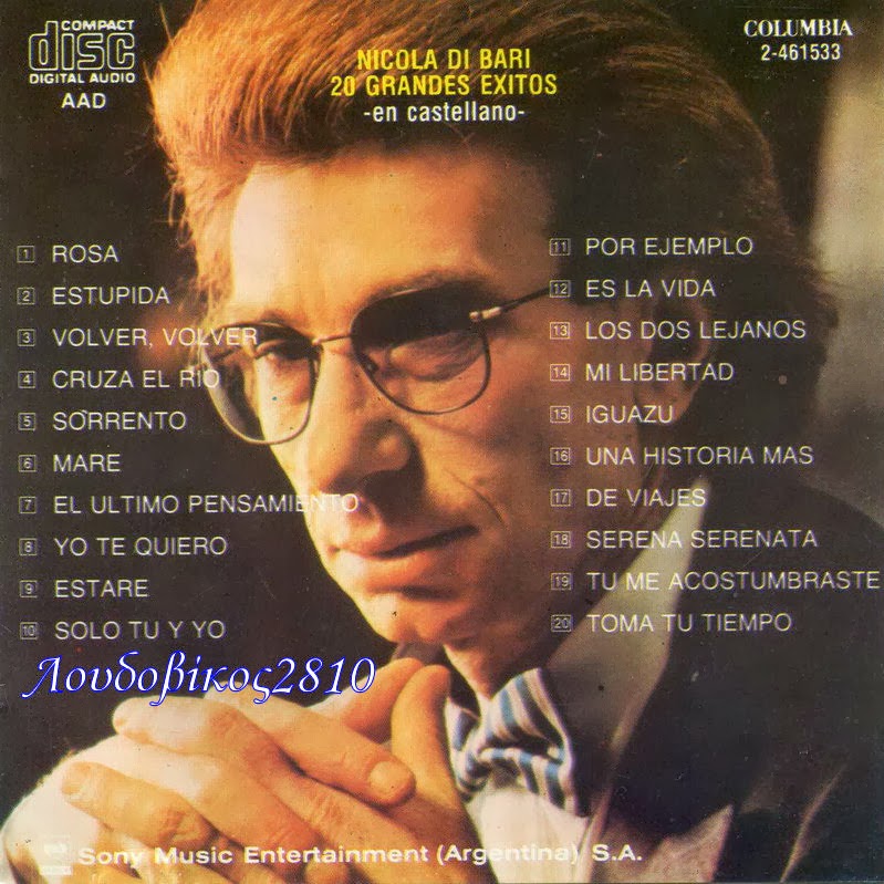 Nicola Di Bari 21 Grandes Exitos jaquyanni Nicola Di Bari 21 Grandes Exitos jaquyanni
