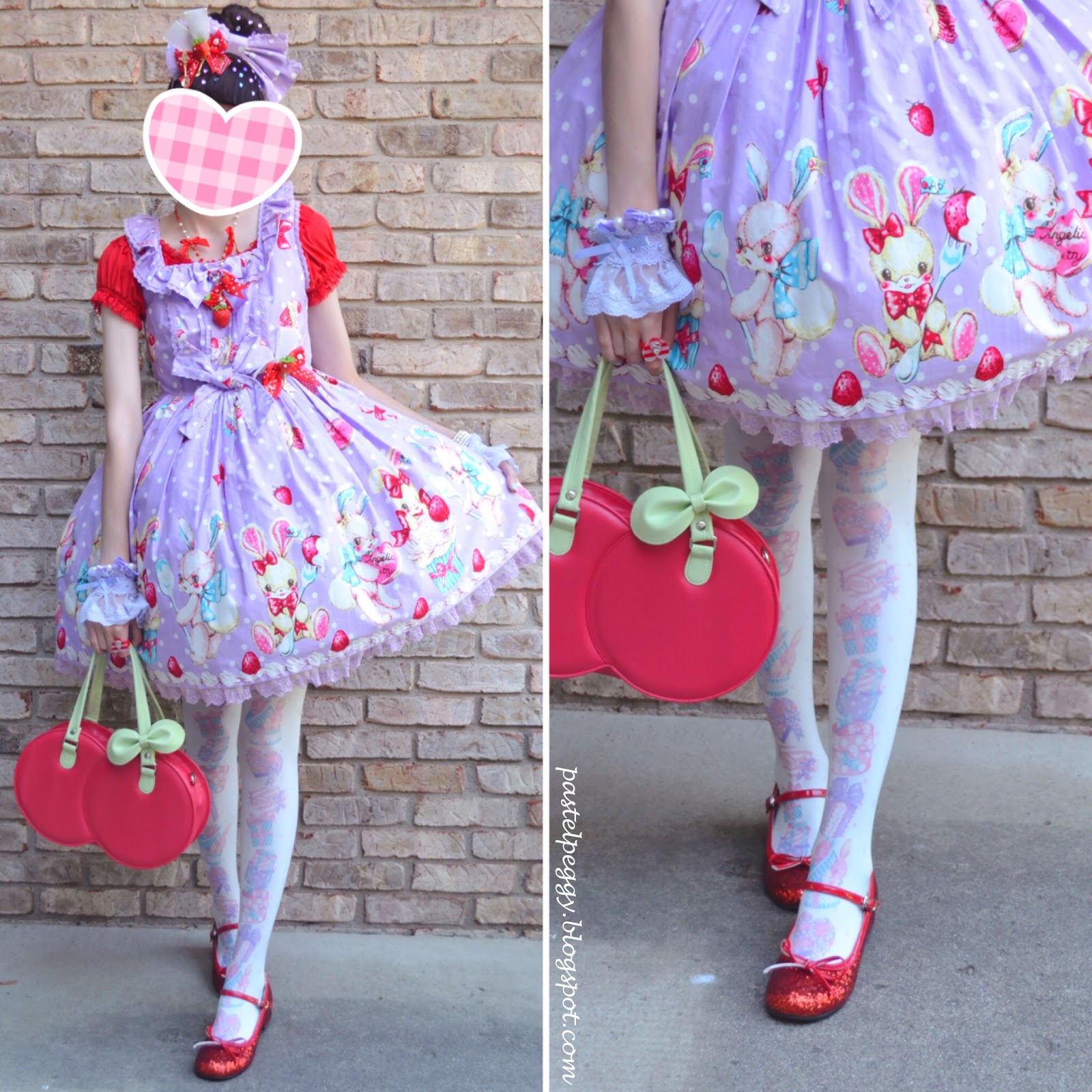 Pastel Peggy Outfit with Angelic Pretty's Lyrical Party