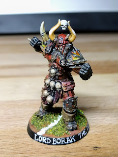 Front finished weathered model view