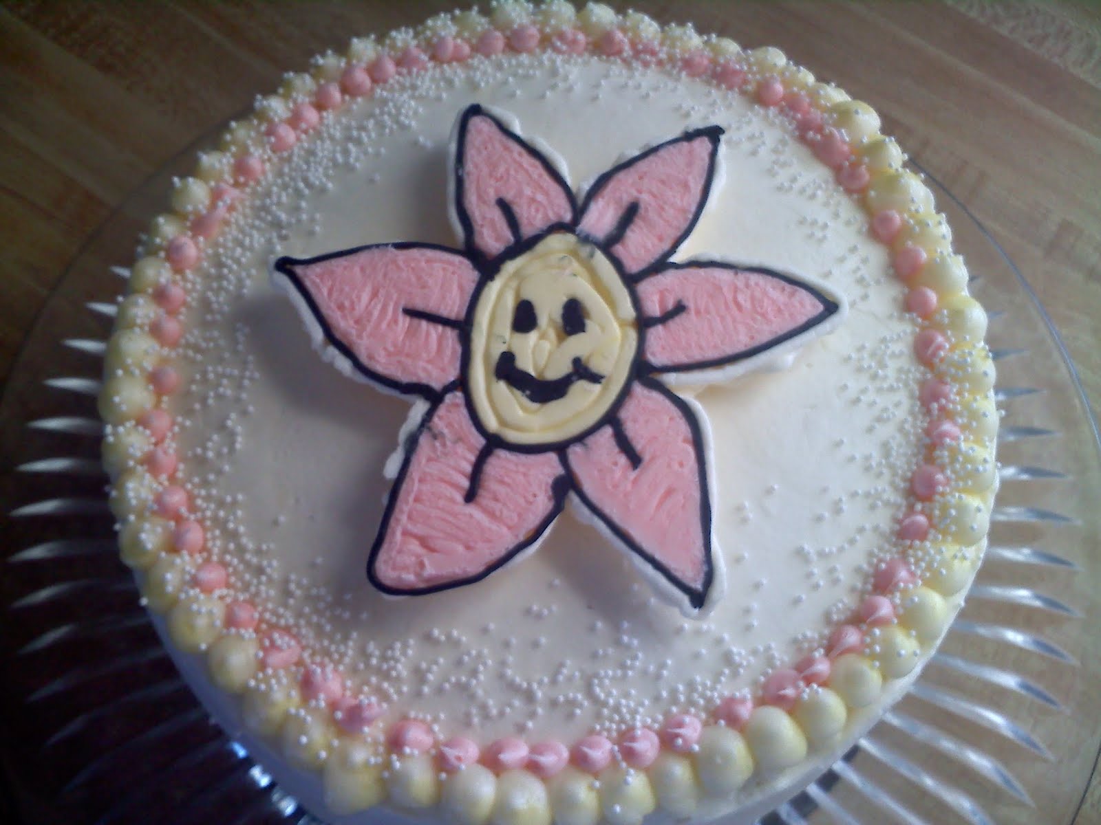 Pinky Promise Cakes Frozen butter cream transfer