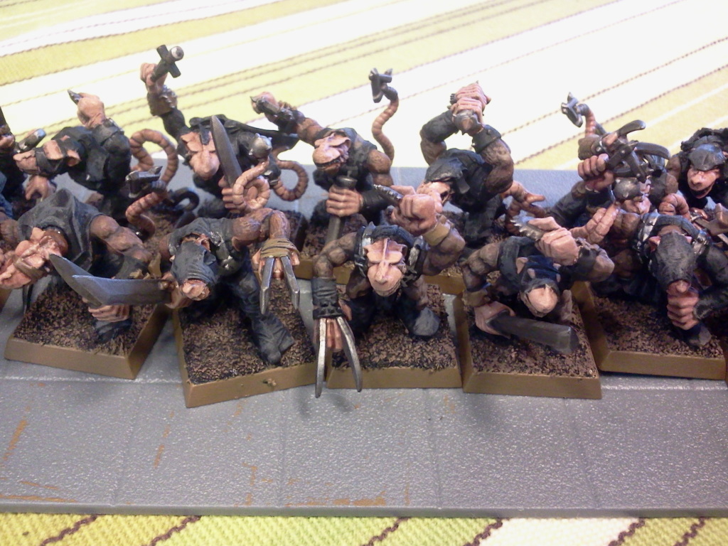 The Chattering Horde How to Paint Skaven Night Runners/ Gutter Runners