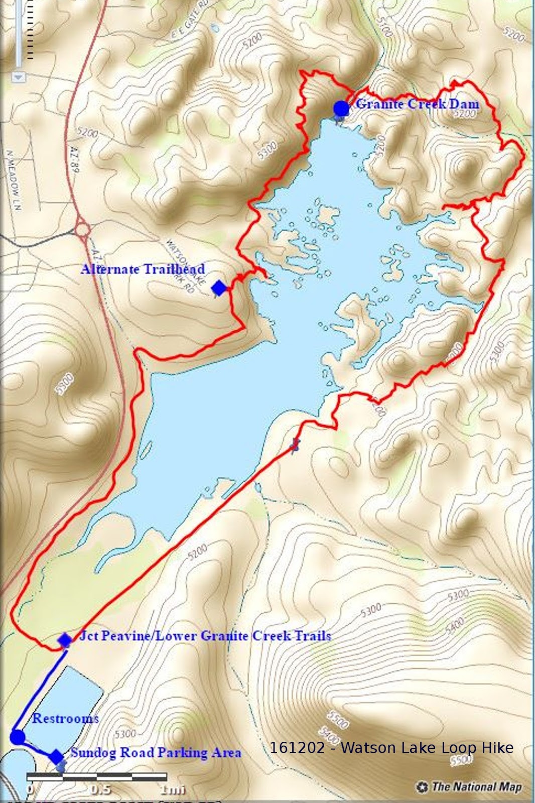 What's Up with Ellis Watson Lake Loop Hike