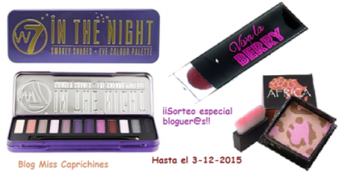 SORTEO "ESPECIAL BLOGUERS"