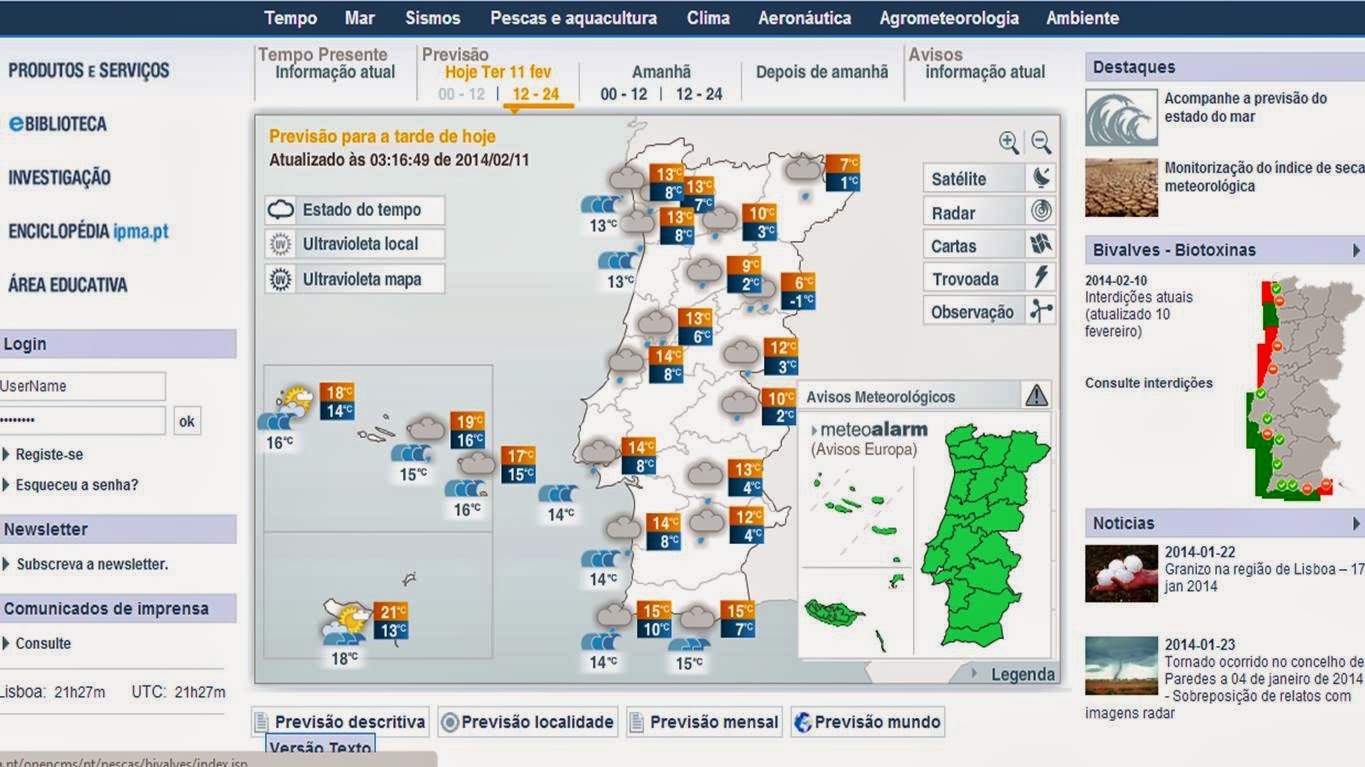 Ser Geógrafo Instituto Português do Mar