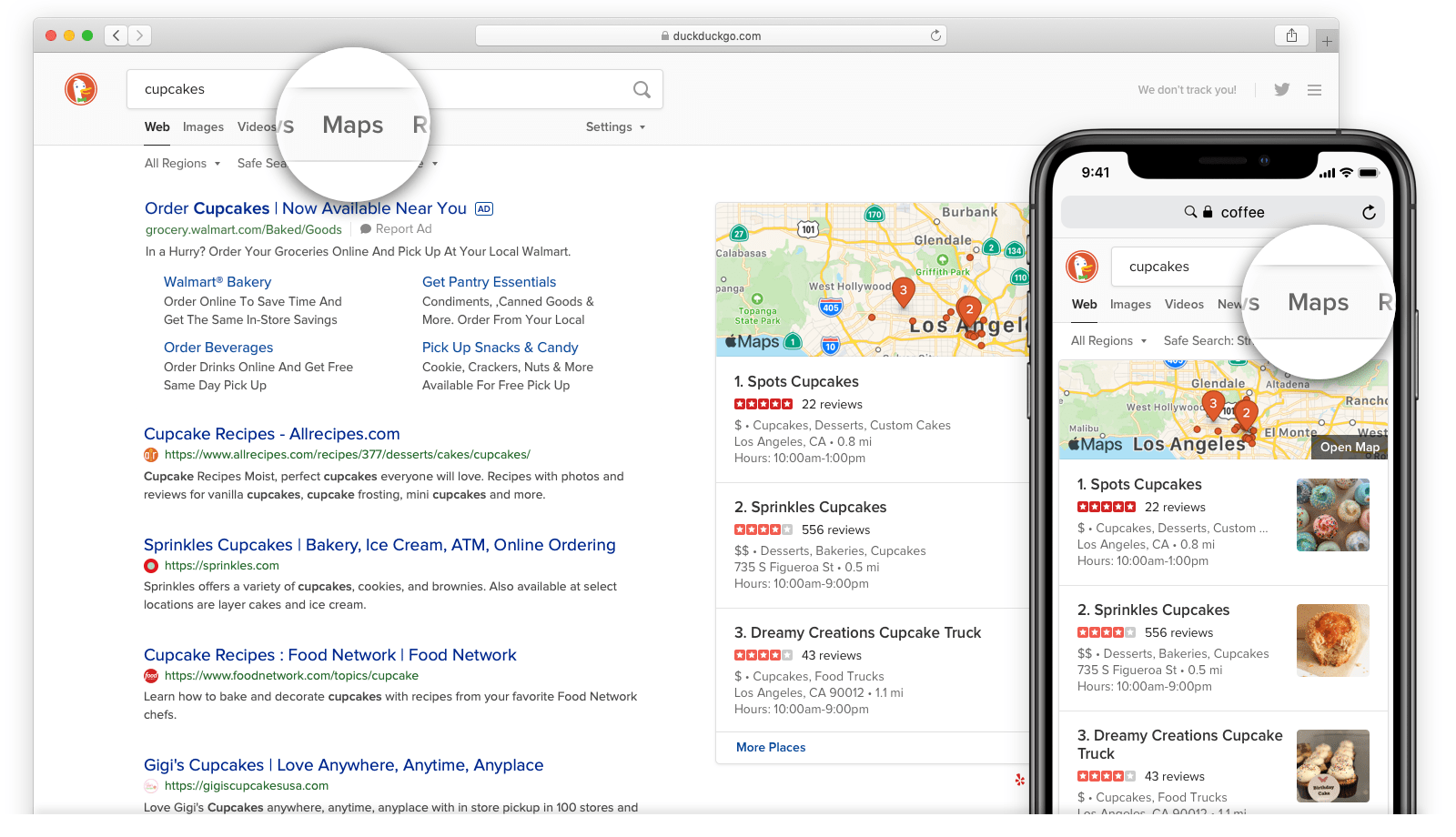 DuckDuckGo improves maps, ensuring privacy