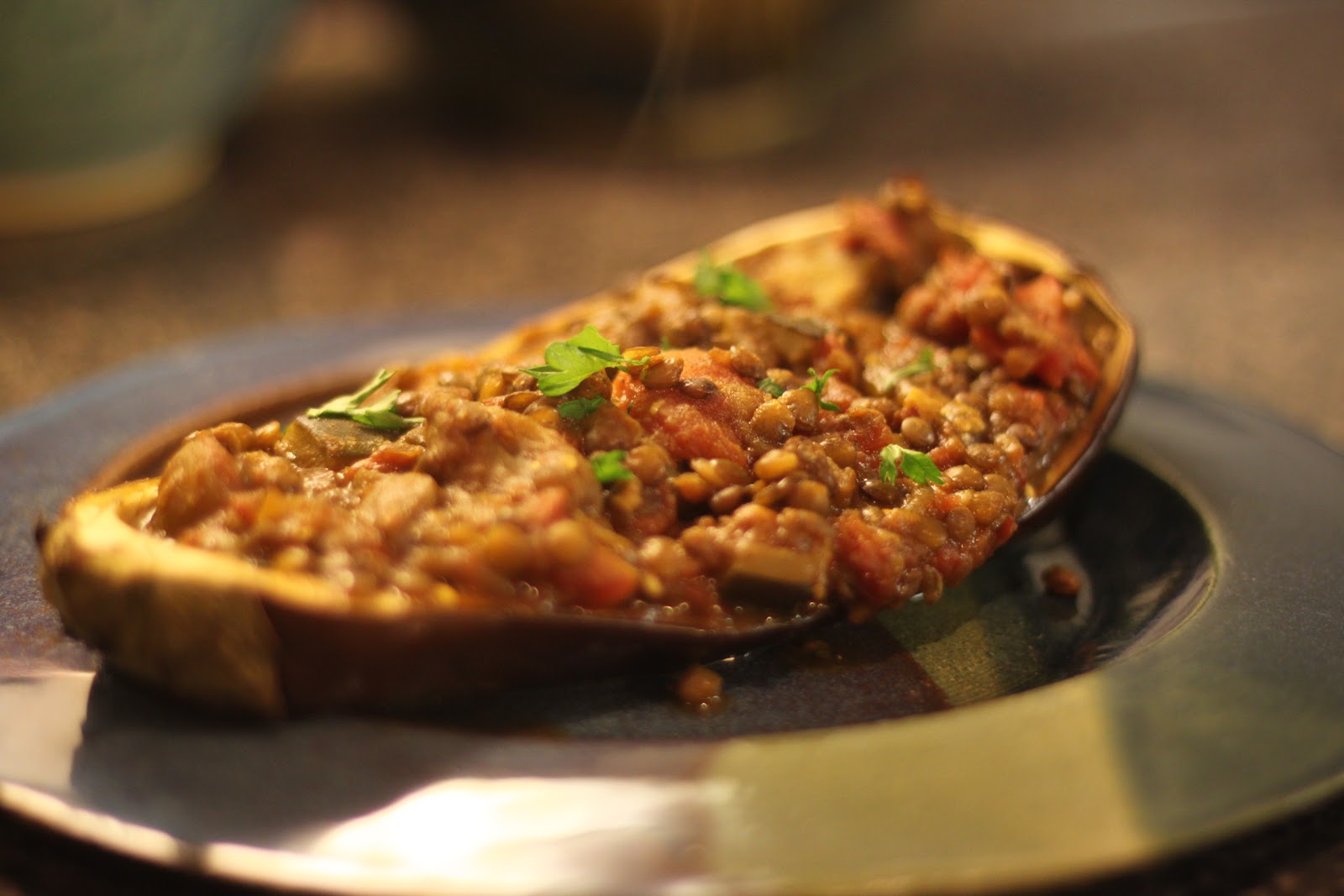 Jenessa's Dinners Ethiopian Stuffed Eggplant
