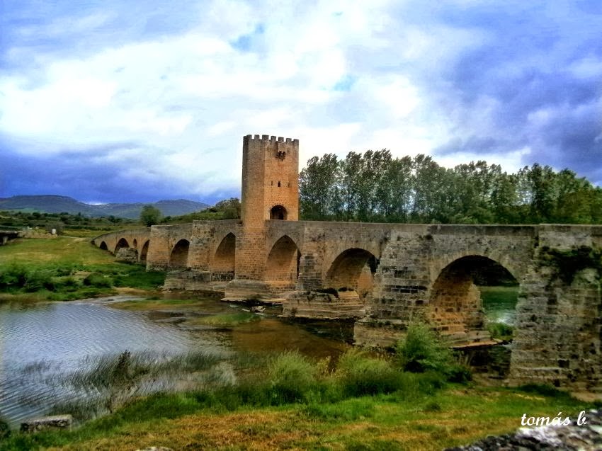 FOTOGRAFIAS Puente sobre el Ebro en Frias, Burgos
