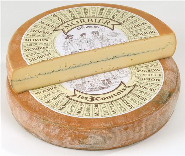 Behind the French Menu Morbier AOP Morbier is a Rich, Creamy, 45