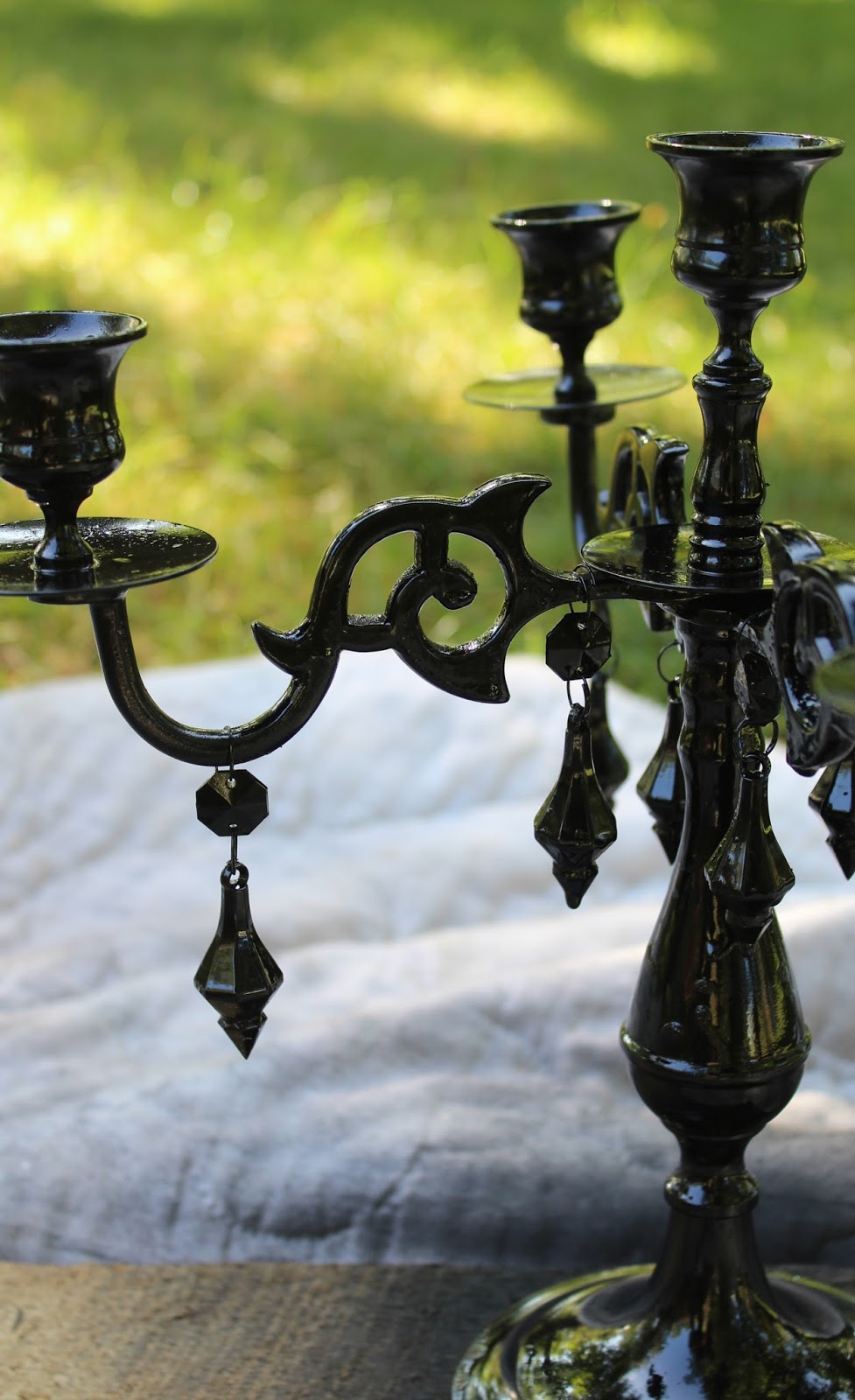 Ohio Thoughts Halloween Candelabra