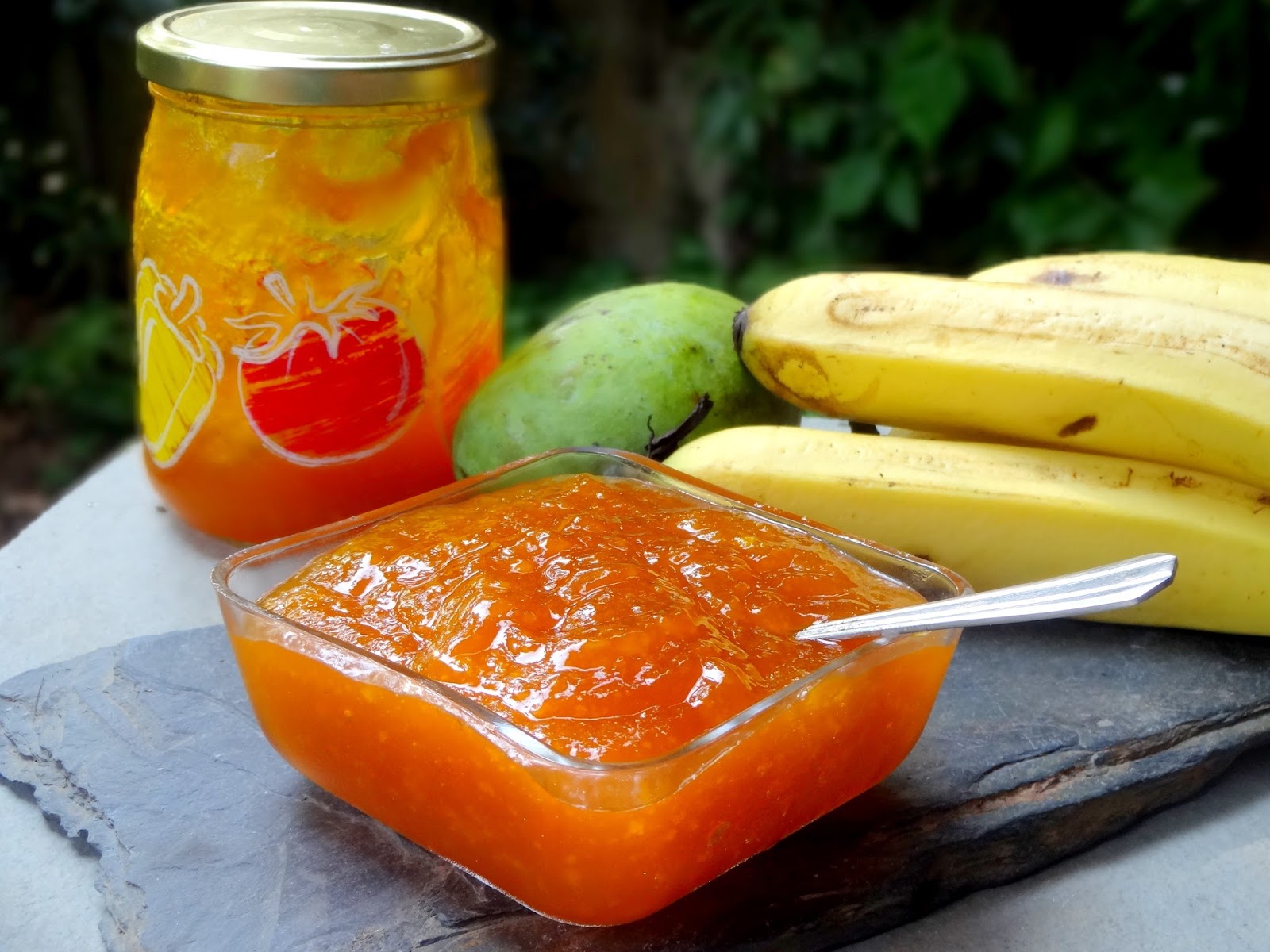 Banana And mango Jam Ambrosia