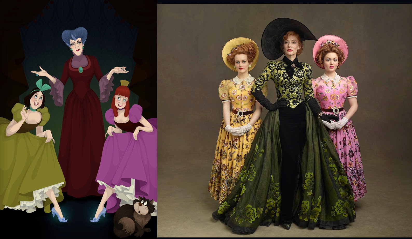 The Marie Figurino do Filme Cinderela