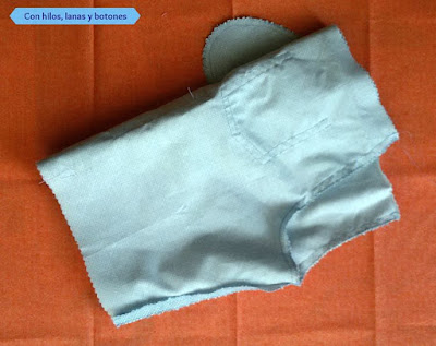 Con hilos, lanas y botones - DIY: Pantalón corto con bolsillos para niño paso a paso