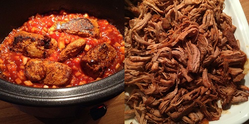 Greenway36: Pulled Pork vom Schweinefilet mit Apfel-Zwiebel-Bacon-Sauce ... Greenway36: Pulled Pork vom Schweinefilet mit Apfel-Zwiebel-Bacon-Sauce ...