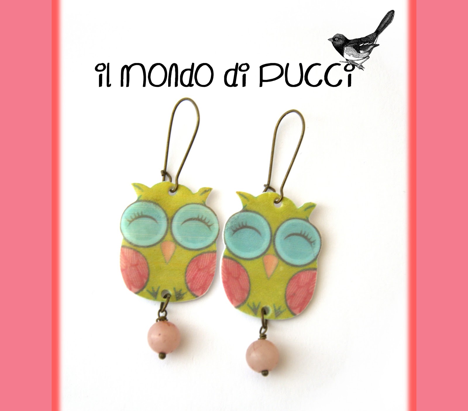 ONEFINITY Orecchini a gufo per donna in argento Sterling