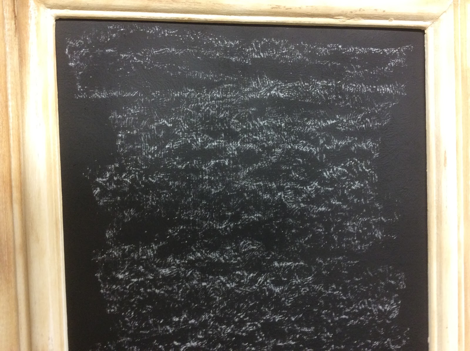 Fresh Vintage by Lisa S DIY Chalkboard from Thrift Store Print & Chalk