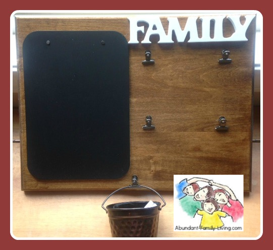 Chalkboard Plaque Makes a Great Photo Gift