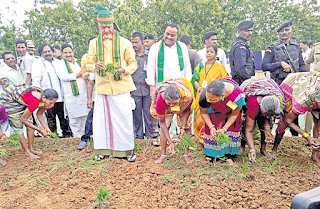 చంద్రబాబు ఏరువాక నాట్లు ఎండిపోయాయి.