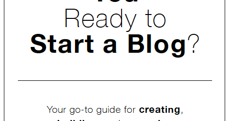 how do i create a blog