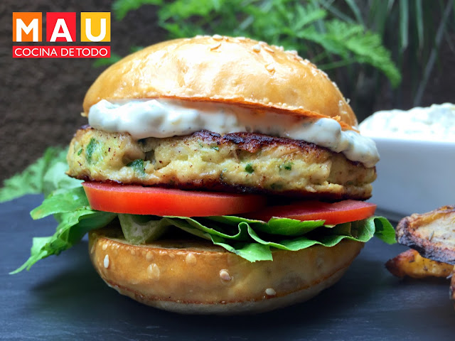 hamburguesas de pescado faciles para cuaresma