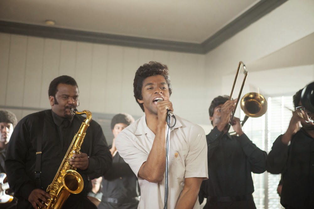 Chadwick Boseman and Craig Robinson in Get On Up