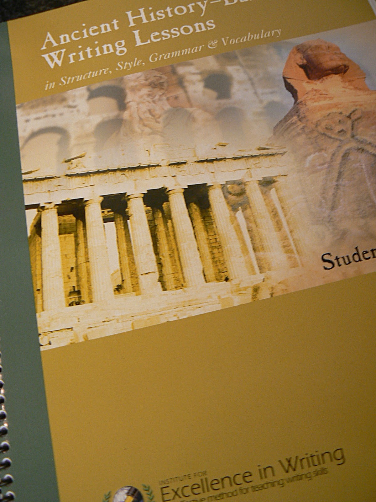 101 Days of Homeschooling: Day 17 / 102 - Ancient History-Based Writing