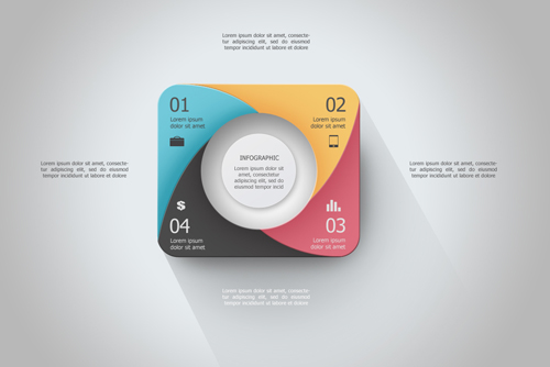 Photoshop Tutorial Graphic Design Infographic Rounded Circle