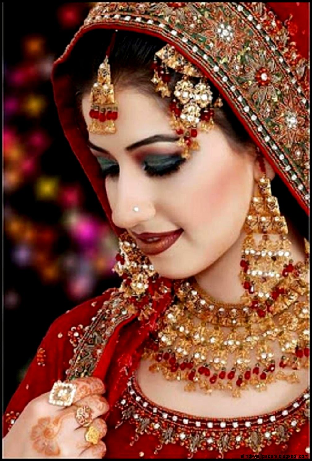 Beautiful And Pretty Bridal Makeup Wallpaper  FREE ALL HD