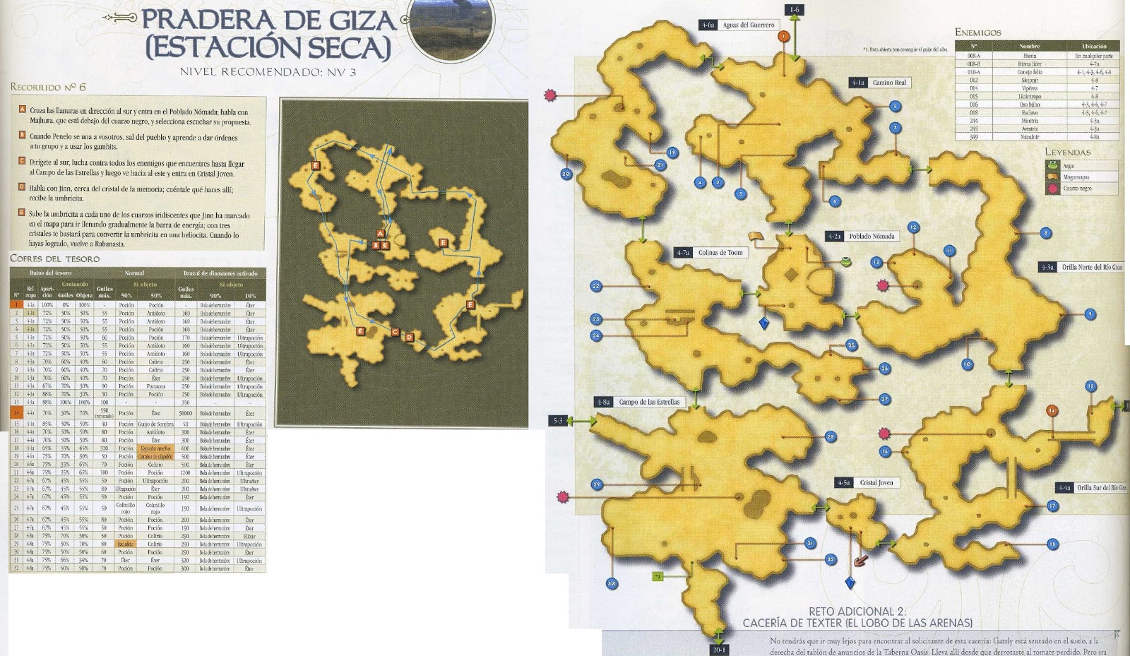 Mapas de Farmeo Final Fantasy XII mapas 1