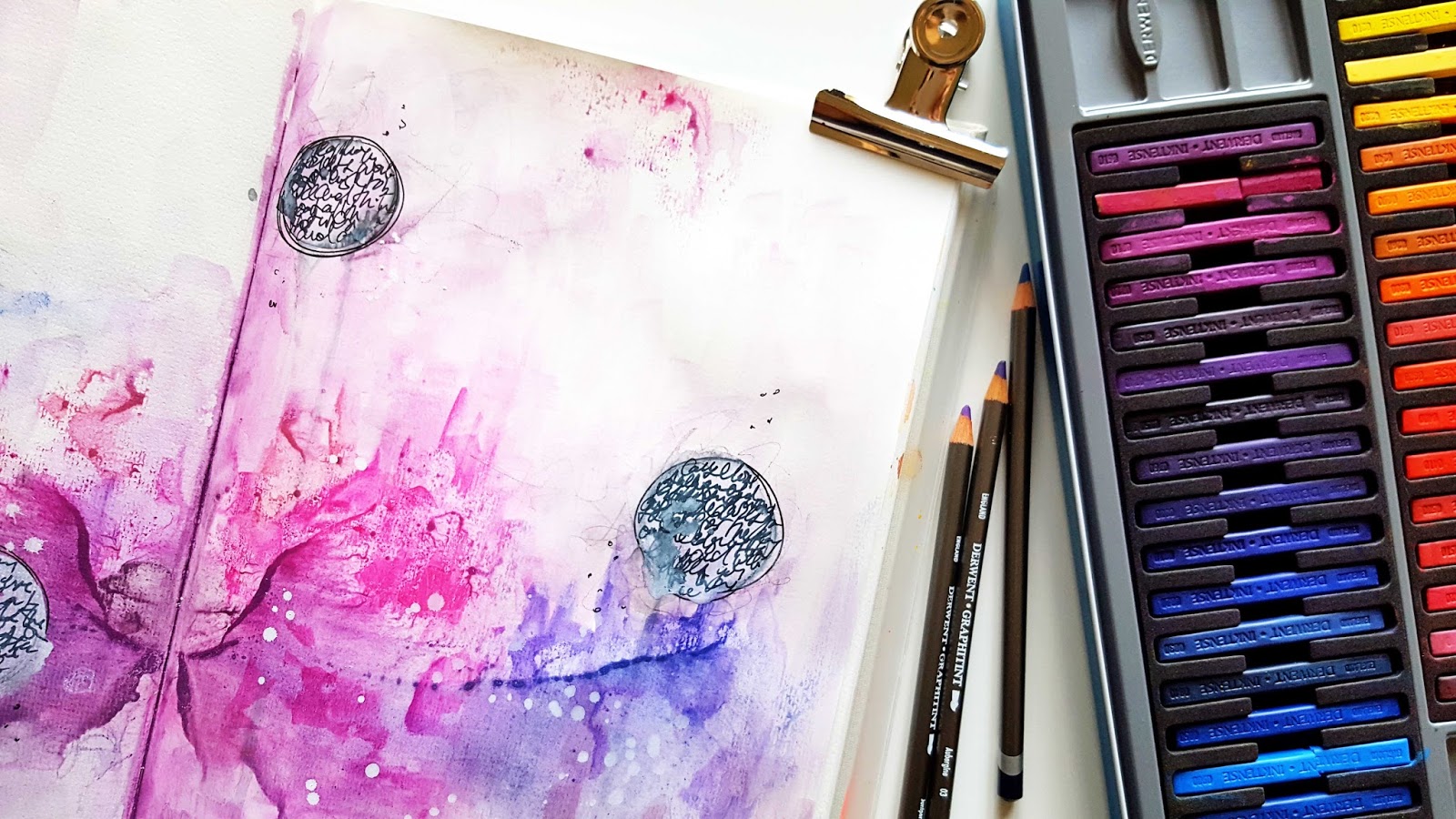 Aurora's Land Art Journaling & More Art Journaling!