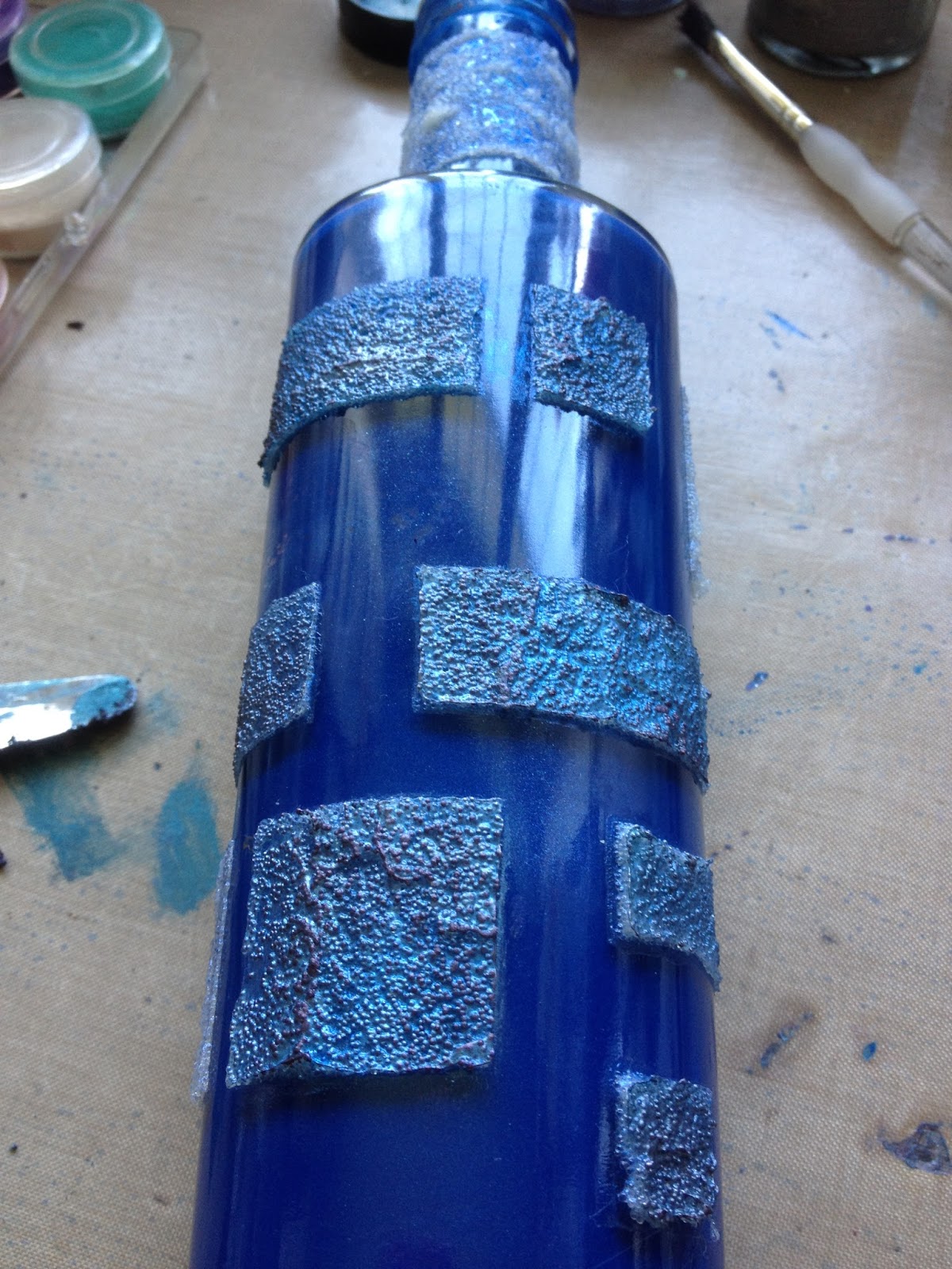 a love to create Blue Glass