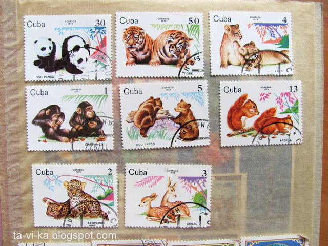 кубинские марки