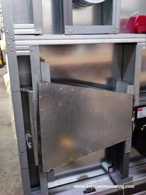 powder coating oven blower duct