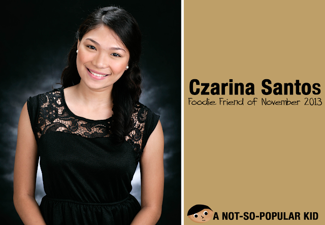 Czarina Santos - Foodie Friend of November 2013