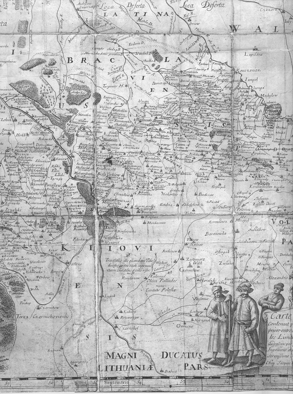 Карта гийома боплана