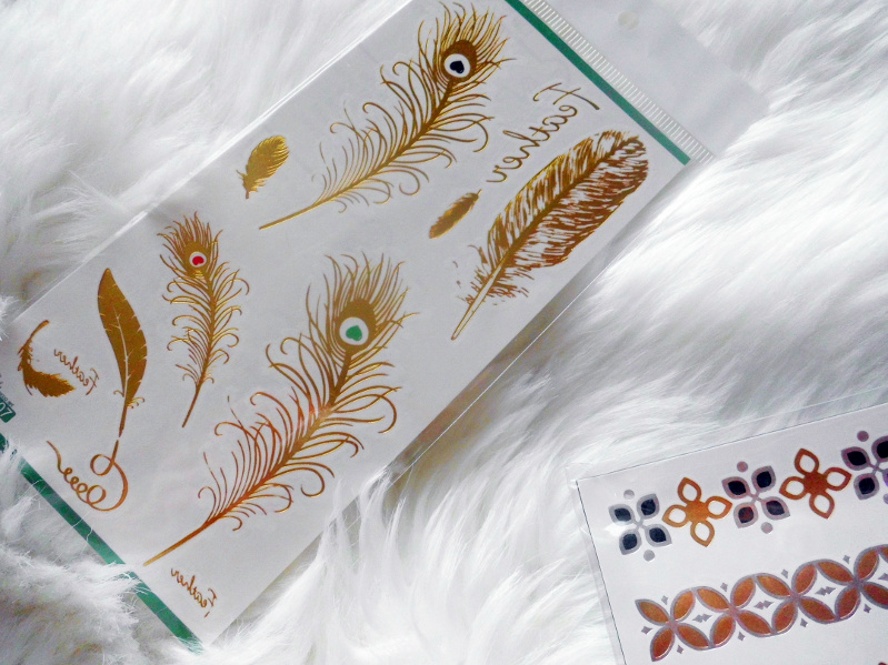 UWIELBIAM BYĆ KOBIETĄ: Metaliczne "tatuaże"