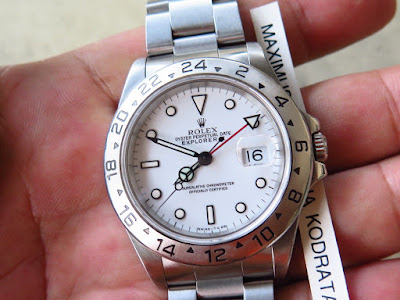 ROLEX EXPLORER II WHITE POLAR DIAL 40mm 