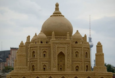 Taj Mahal Sand Art