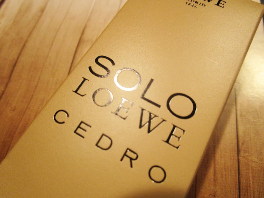 Eau de Toilette Solo Loewe Cedro