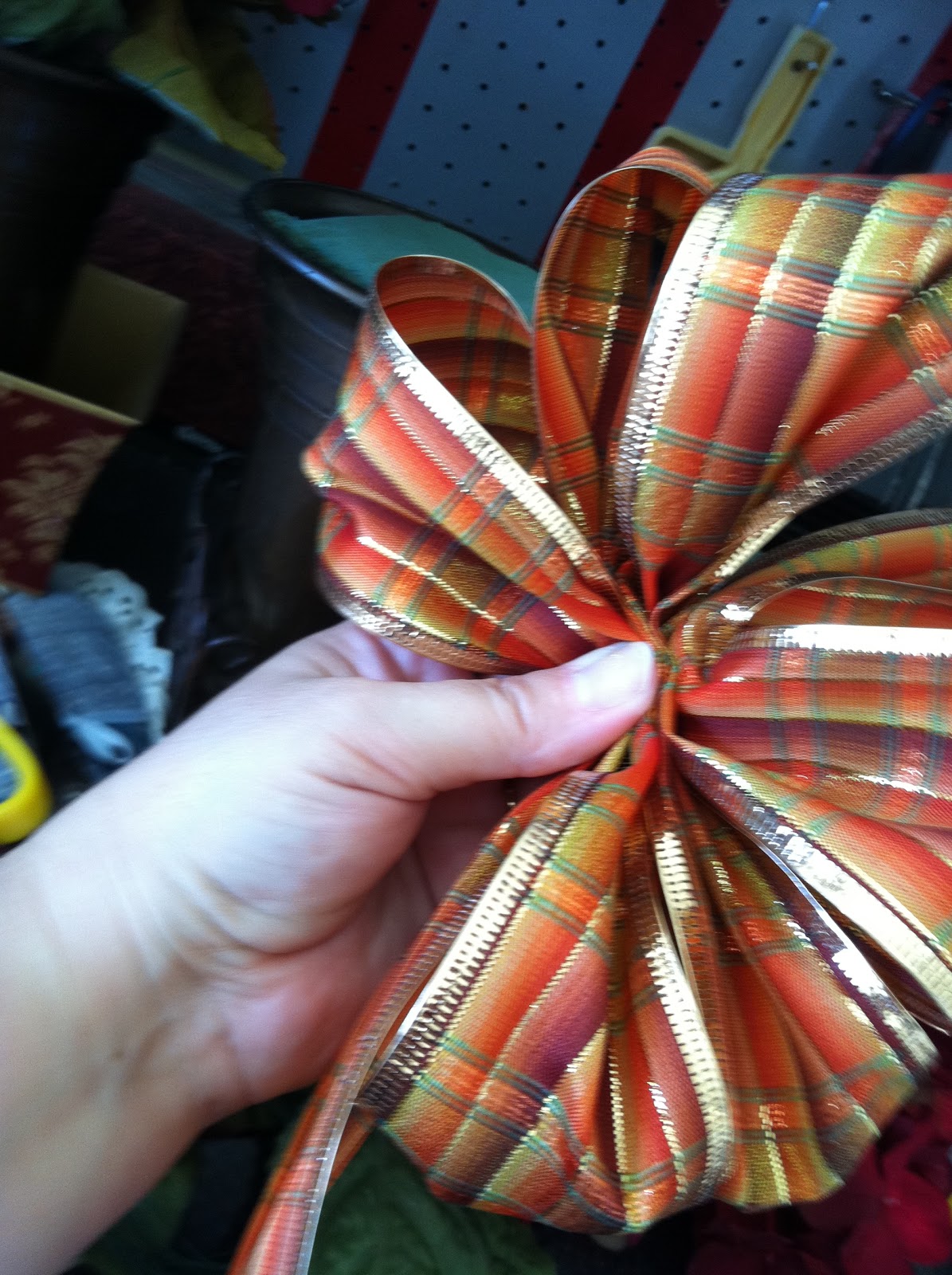 Buttons, Bows & Bling Fall Floral Arrangements