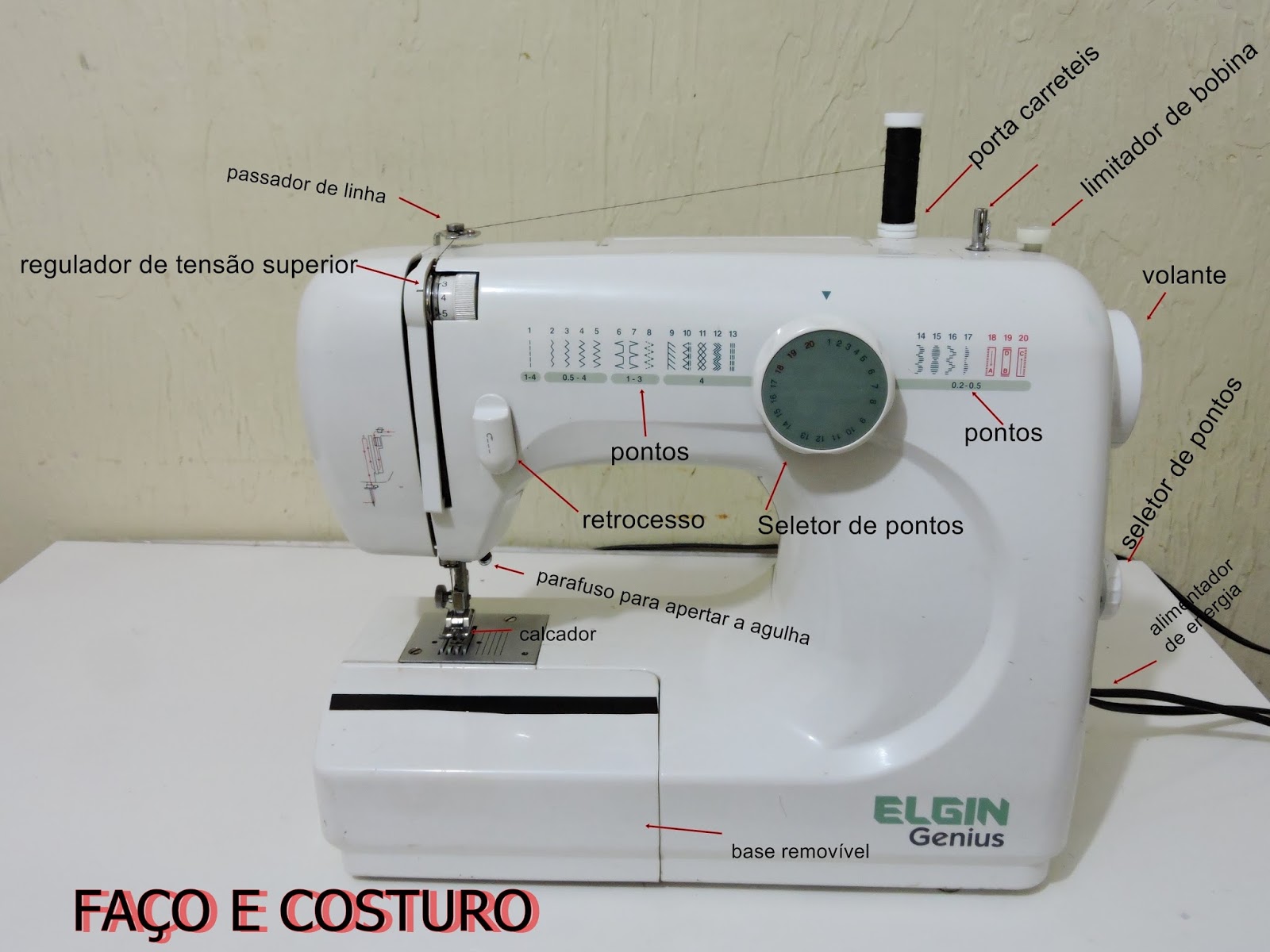 FAÇO E COSTURO DICA DE COMO