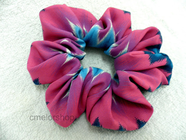 handmade scrunchie