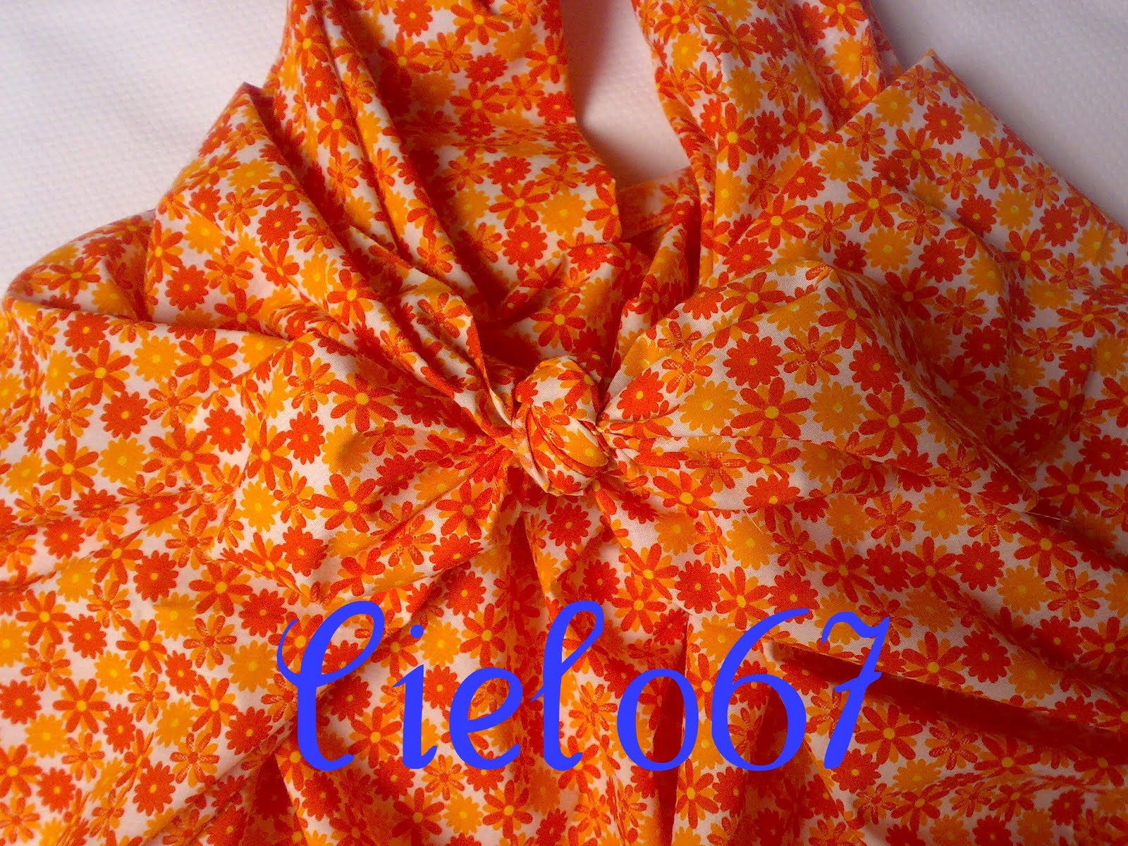 Cielo y las Manualidades Mis bolsos FUROSHIKI