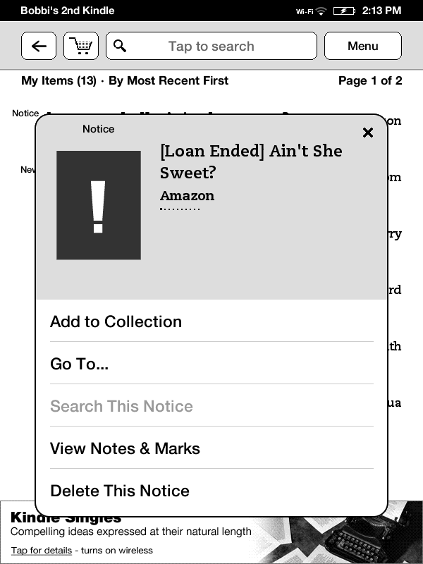 NH Downloadable Books How to Delete Expired Titles from Kindles