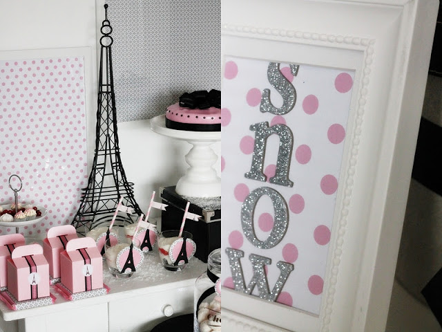 Kara s Party Ideas Paris In The Snow  Winter Birthday Party  - 55