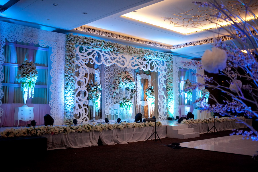 Baru 29+ Dekorasi Pelaminan Nuansa Biru