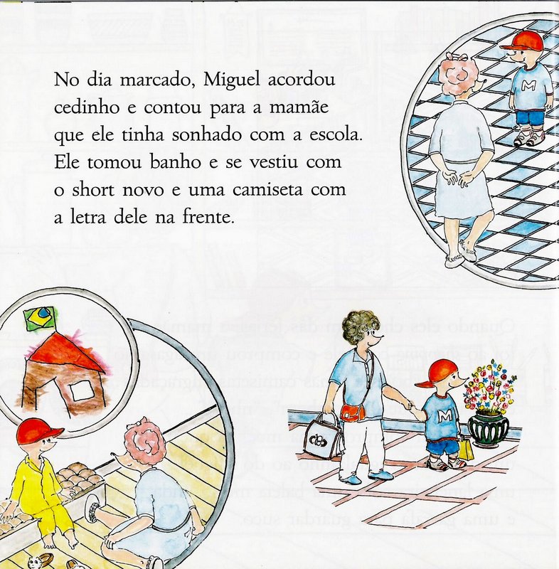 Miguel Saiu De Casa Foi Para A Escola biblioteca digital Ler é Preciso de Açailandia: QUANDO MIGUEL FOI PRA