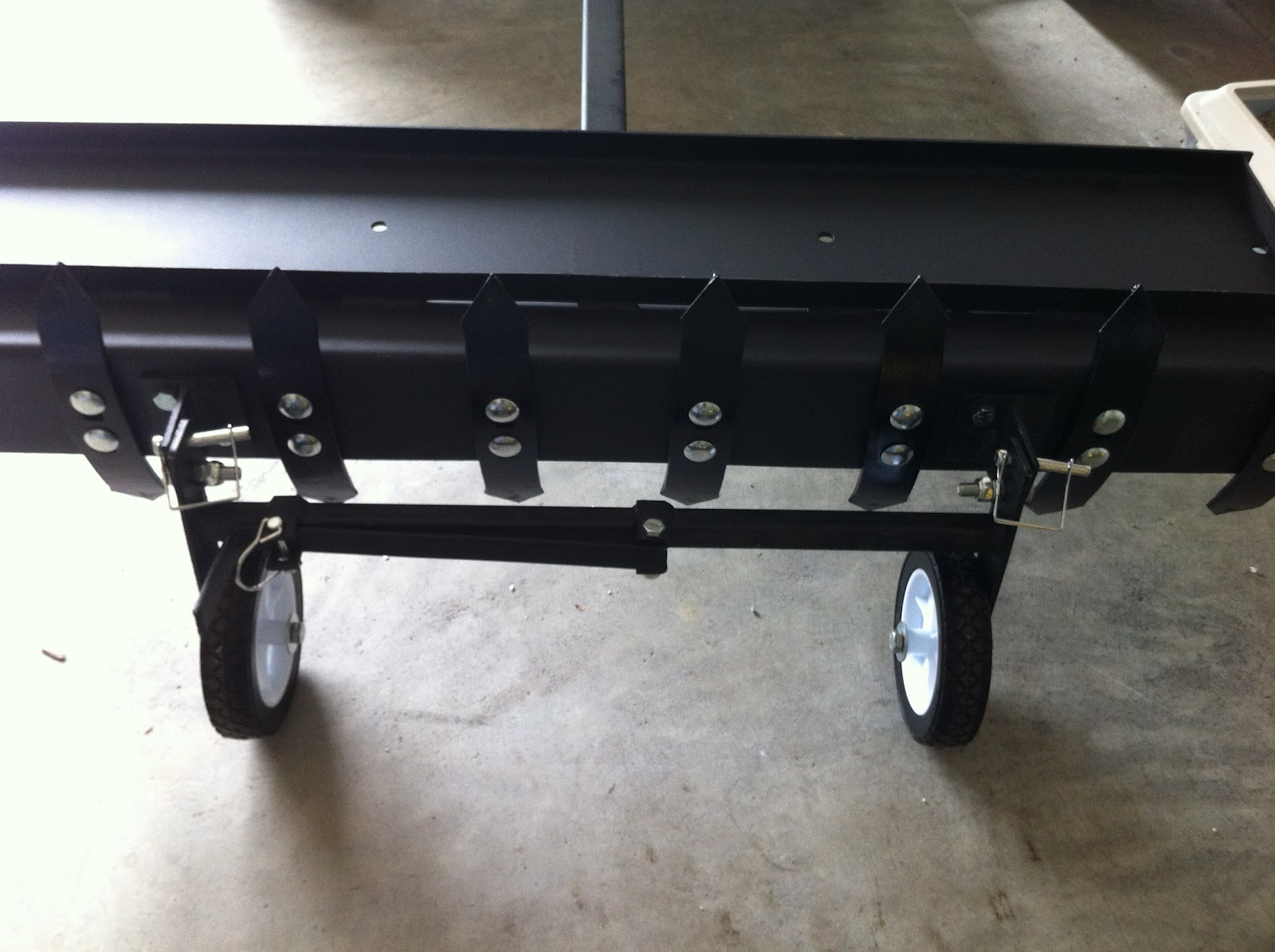 ATV Plow put together and ready for the food plot planting season