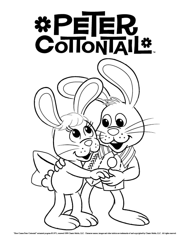 Rankin/Bass-historian: A Valentine's day "Be Mine Today!" Coloring page