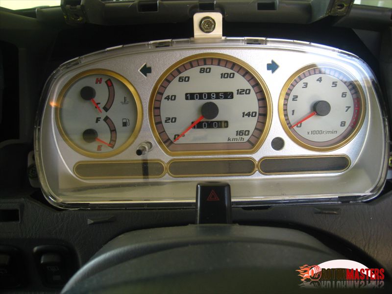 Tuned By RotorMasters DIY ODO Meter Kelisa